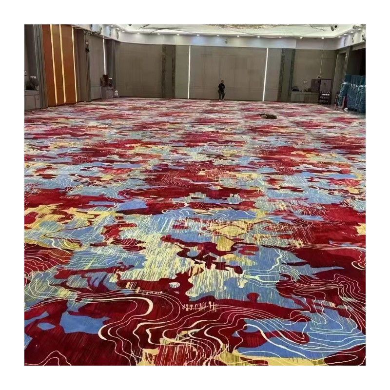 Hotel Lobby Korridor Axminster Wolle Hotelzimmer Teppich 80% Wolle feuerfeste nicht rutschfeste