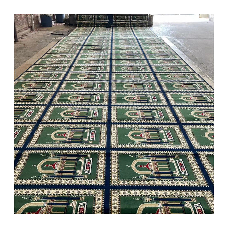 Tagungsraum Muslimische Moschee Design Gebet Teppich mit Puzzle-Muster und maßgeschneiderte Größe