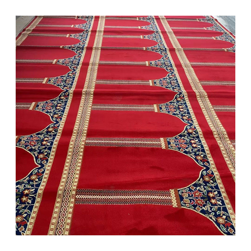 Mittlerer Stapel Moslemische Moschee Puzzle Gebet Teppich für benutzerdefinierte Moschee Gebetsbereich Design