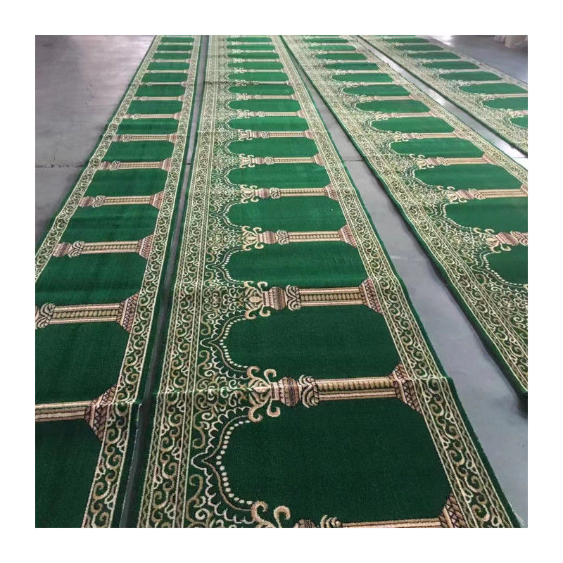 80% Wolle und 20% Nylon Masjid Gebet Teppich für benutzerdefinierte muslimische Moschee Design